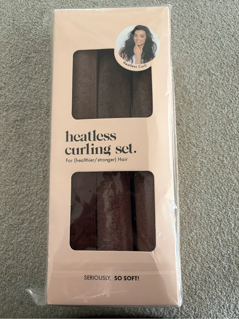 Heatless Curling Set - Brown Heatless Hair Wraps